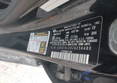 2018 Kia Optima Lx from USA, damaged, VIN 5XXGT4L39JG256480